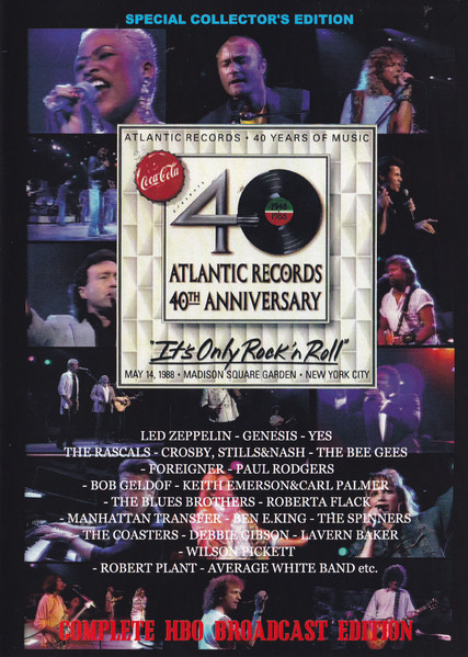 Atlantic Records 40th Anniversary (2015, DVDr) - Discogs