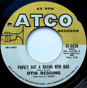 Otis Redding Papa s Got A Brand New Bag Direct Me 1968 CP