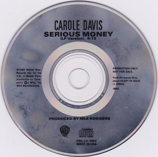 télécharger l'album Carole Davis - Serious Money