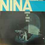 Cover of Nina Simone At Town Hall, 1966, Vinyl