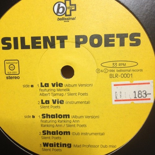 Silent Poets – La Vie / Shalom (1994, Vinyl) - Discogs