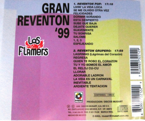 ladda ner album Los Flamers - Gran Reventon 99