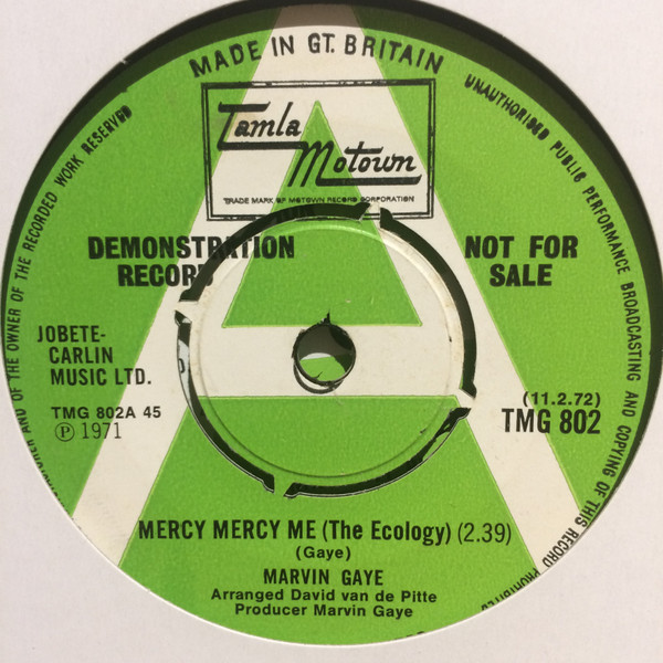 45cat - The Strokes - You Only Live Once / Mercy Mercy Me (The Ecology) -  Rough Trade - UK - RTRADS 312