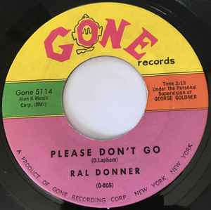 Ral Donner - Please Don't Go album cover
