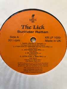 Surinder Rattan - The Lick album cover