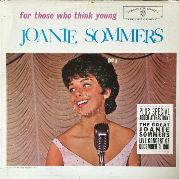 Joanie Sommers – For Those Who Think Young (1962, Vinyl) - Discogs