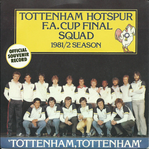 Ideal Christmas Birthday Present For Him 7 Vinyl Record 1981-82 Tottenham Hotspur F A Cup Final Squad Fathers Day