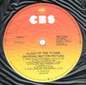 Laurence Rosenthal - Clash Of The Titans : Prologue & Main Title