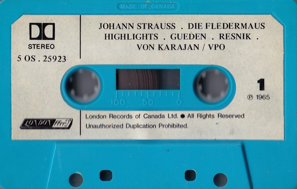 Album herunterladen Johann Strauss Vienna Philharmonic Orchestra And State Opera Chorus Herbert von Karajan - Strauss Die Fledermaus Highlights