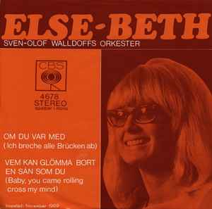 Else-Beth - Om Du Var Med album cover