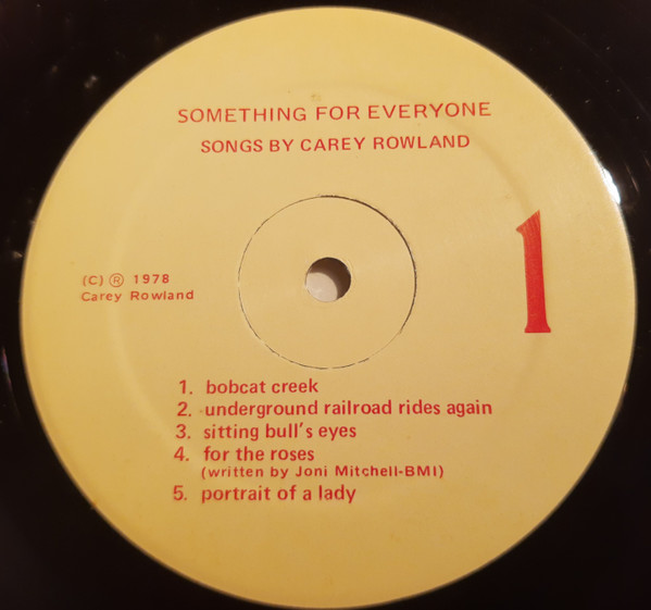 Carey Rowland - Something For Everyone | Not On Label (EE-01) - 3