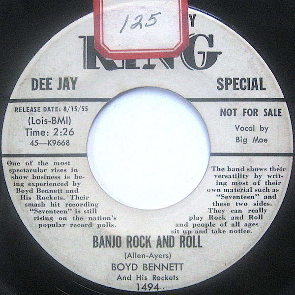 Boyd Bennett – Boogie Bear (1959, Vinyl) - Discogs