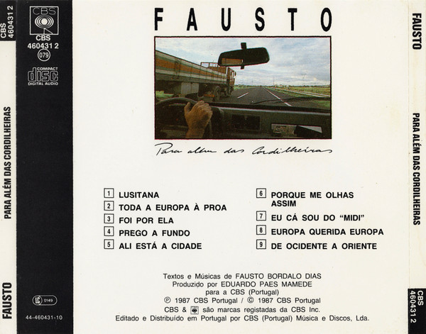 télécharger l'album Fausto - Para Além Das Cordilheiras