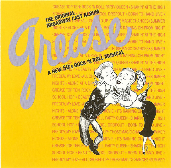 Grease The Original Broadway Cast Album (CD) Discogs