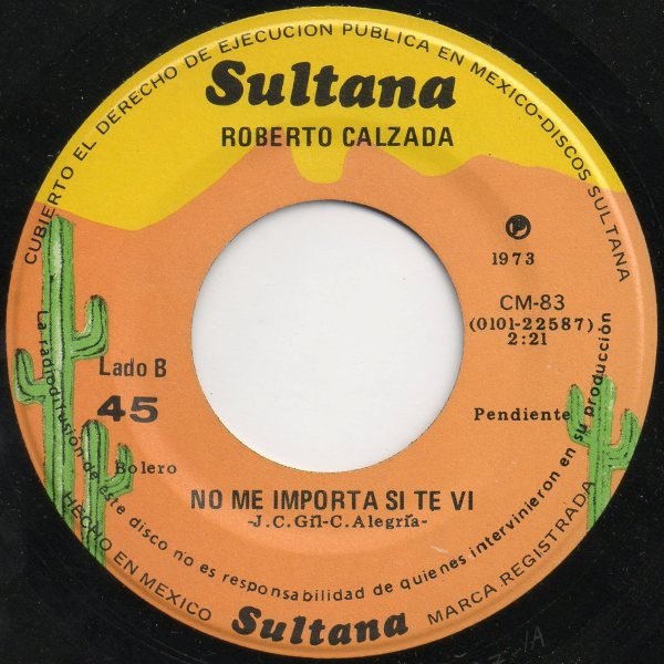 Album herunterladen Roberto Calzada - Porque Te Quiero Tanto