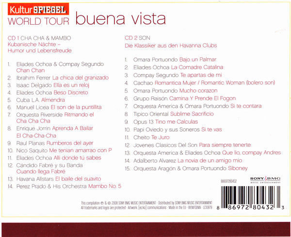 Album herunterladen Various - Kultur Spiegel World Tour Buena Vista