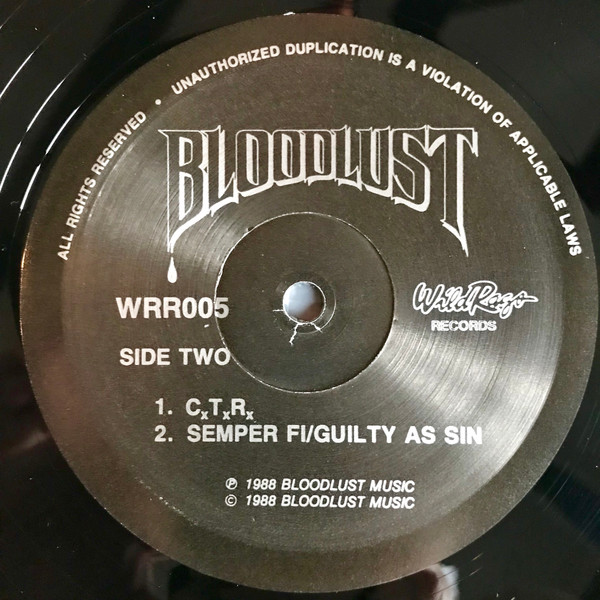 Album herunterladen Bloodlust - Terminal Velocity