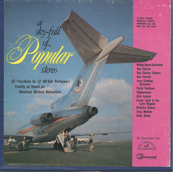 American Airlines Astrostero Popular Program No. 56 (1969, Reel-To-Reel) -  Discogs