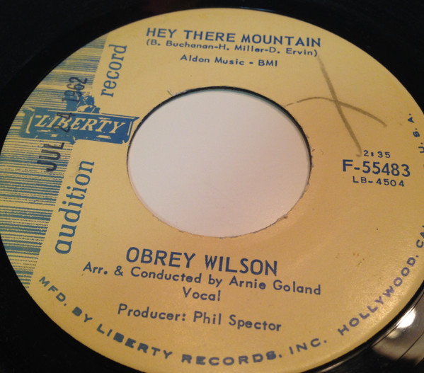 Obrey Wilson Hey There Mountain 1962 Vinyl Discogs