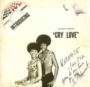 Cry Love - The Sweet & Innocent & The Memphis Mustangs