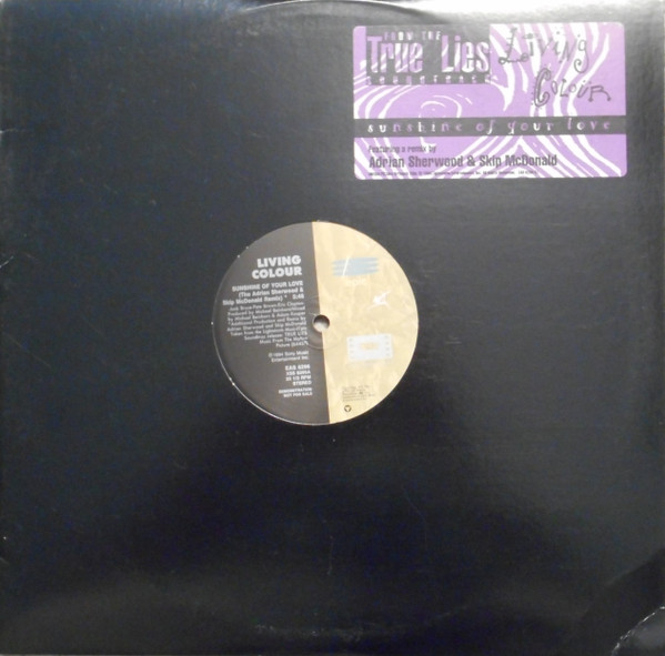 Living Colour – Sunshine Of Your Love (1994, Vinyl) - Discogs