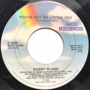 Bobby Bland - You've Got Me Loving You album cover