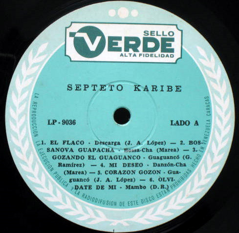 baixar álbum Septeto Karibe - Septeto Karibe
