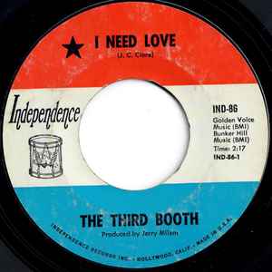 I Need Love - The Third Booth