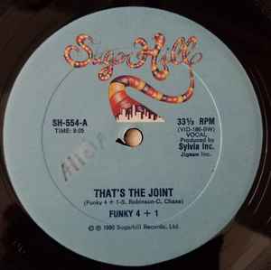 Funky 4 + 1 – That's The Joint (1980, Vinyl) - Discogs