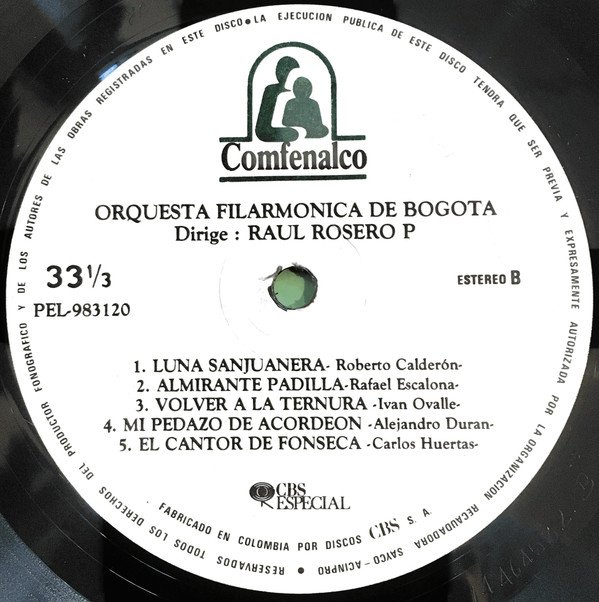 ladda ner album Orquesta Filarmonica de Bogotá - Ensueño Vallenato