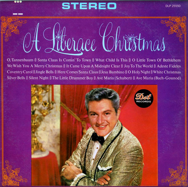 2 Liberace 12 Records Christmas Dot 1963 & 3 LP Set Sends You Love