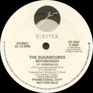 The Sugarcubes - Motorcrash album cover