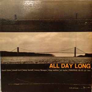 The Prestige All Stars – All Day Long (1957, Vinyl) - Discogs