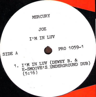Joe – I'm In Luv (1993, Vinyl) - Discogs