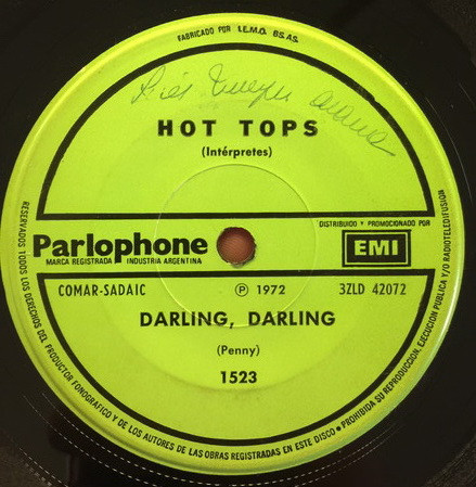 télécharger l'album Hot Tops - Suzanne Suzanne Darling Darling