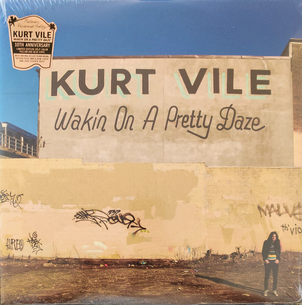 Kurt Vile – Wakin On A Pretty Daze (2023, Yellow/Blue Split, 10th