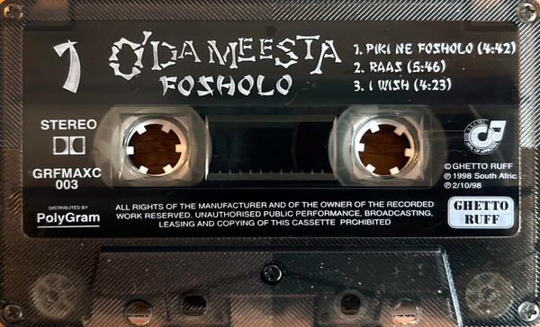 last ned album O'Dameesta - Fosholo