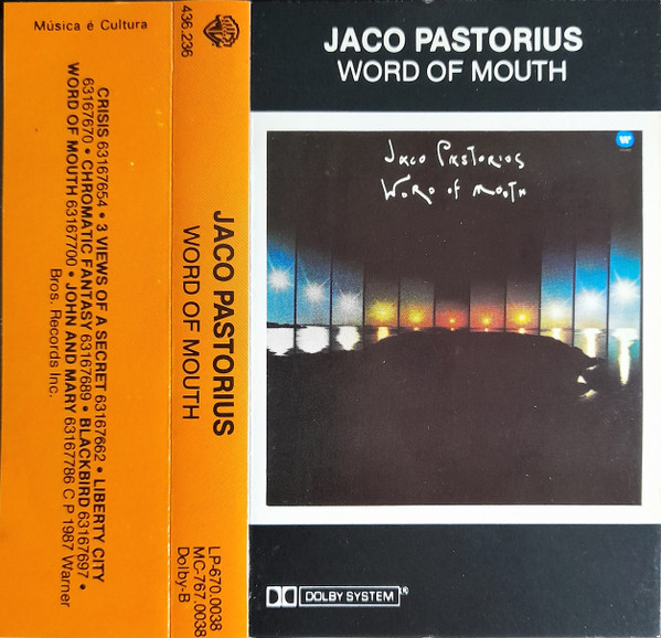Jaco Pastorius - Word Of Mouth | Releases | Discogs