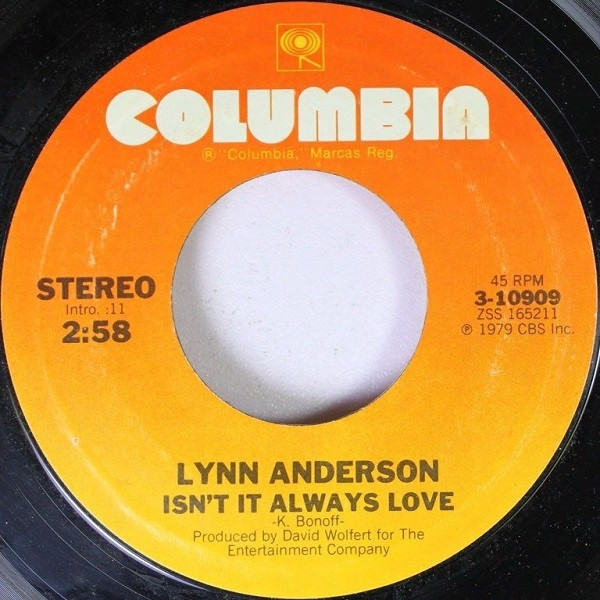Album herunterladen Lynn Anderson - Isnt It Always Love