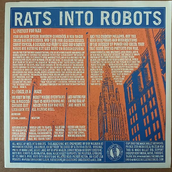 last ned album Textbook Traitors Rats Into Robots - Textbook Traitors Rats Into Robots