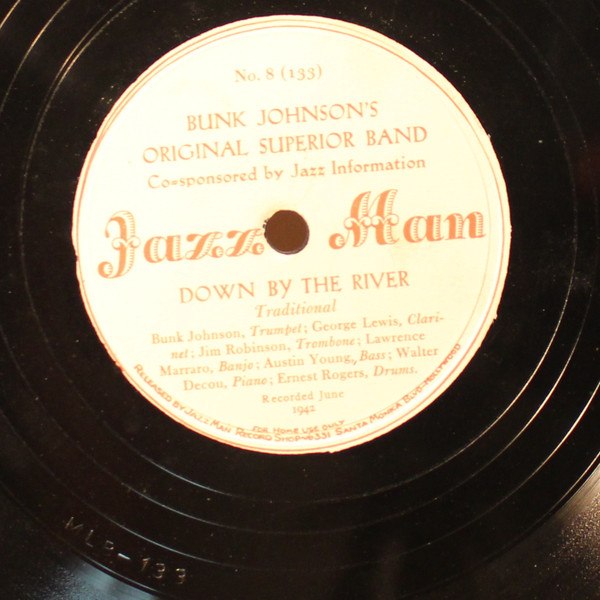 télécharger l'album Bunk Johnson's Original Superior Band - Down By The River Panama