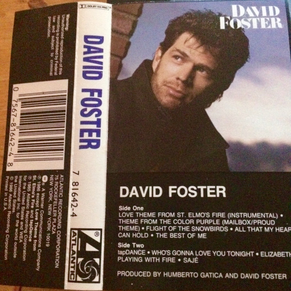 David Foster – David Foster (1986, Cassette) - Discogs
