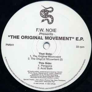 F.W. Noie - The Original Movement E.P. album cover