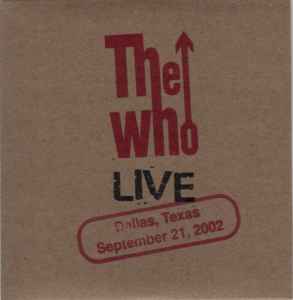 The Who - Dallas, Texas - September 21, 2002
