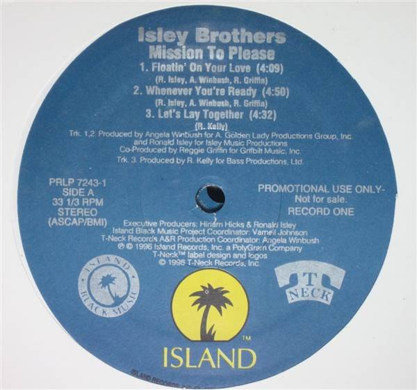 The Isley Brothers – Mission To Please (1996, Vinyl) - Discogs