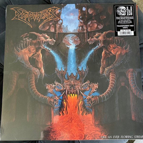 Dismember – Like An Ever Flowing Stream (2023, Red Transparent 