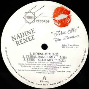 Nadine Renée - Kiss Me - The Remixes album cover