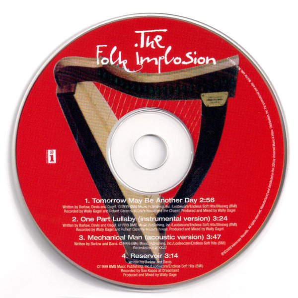 The Folk Implosion – One Part Lullaby Bonus CD (2000, CD) - Discogs