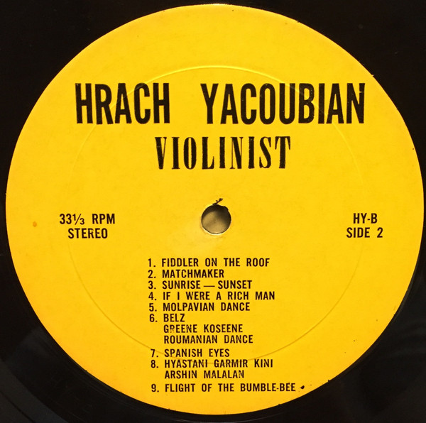baixar álbum Hrach Yacoubian - Violinist