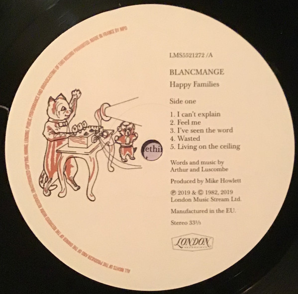 baixar álbum Blancmange - Happy Families Original Album Remaster Bonus Lp